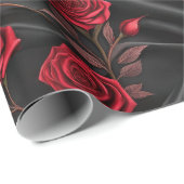 Vampire Halloween Pattern ラッピングペーパー (ロールコーナー)