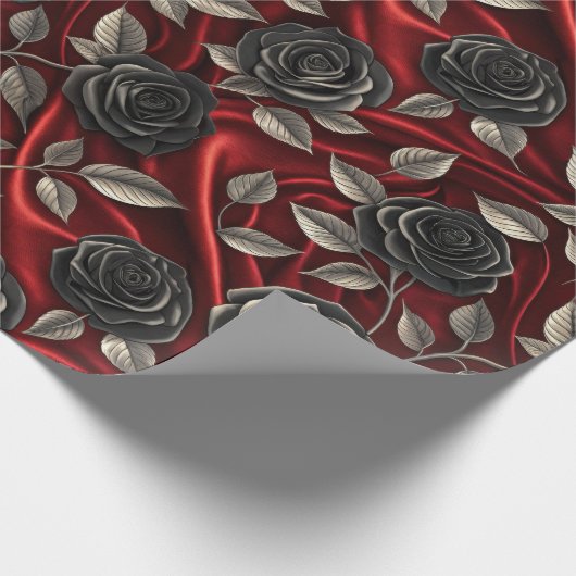 Vampire Halloween Pattern  ラッピングペーパー (角)