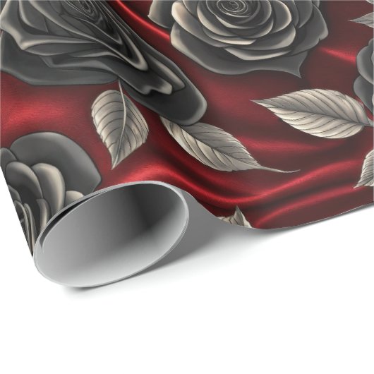 Vampire Halloween Pattern  ラッピングペーパー (ロールコーナー)