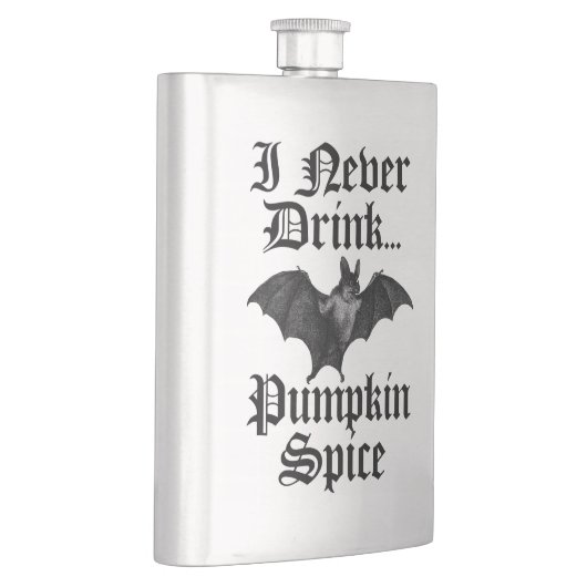 Vampire I Never Drink Pumpkin Spice フラスク (右)