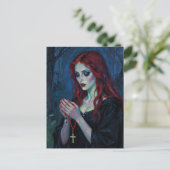 Vampire Lady With Rosary ポストカード (スタンド正面)