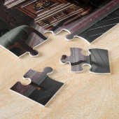 Vampire Library Gothic Home Decor ジグソーパズル (側面)