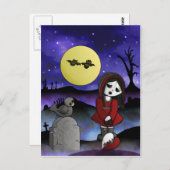 Vampire Loveカスタ失ったマイズ空白の可能なヘッドストーン ポストカード (正面/裏面)