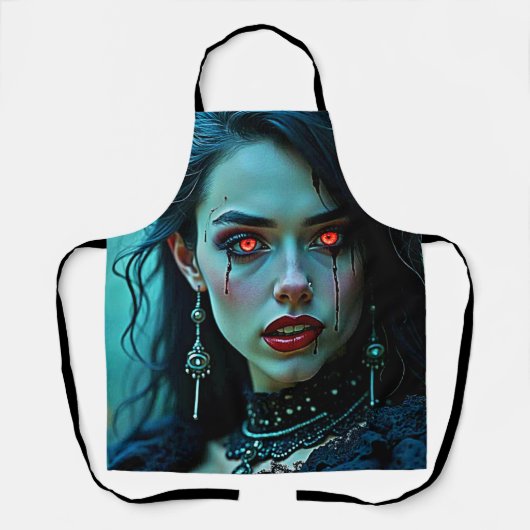 Vampire Queen: Dark Allure Art エプロン (正面)