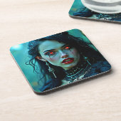 Vampire Queen: Dark Allure Art コースター (左側)