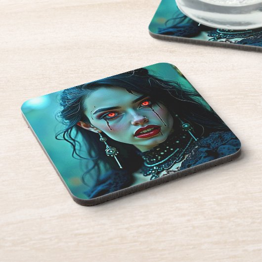 Vampire Queen: Dark Allure Art コースター (左側)