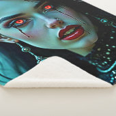 Vampire Queen: Dark Allure Art シェルパブランケット (3/4)