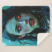 Vampire Queen: Dark Allure Art シェルパブランケット (正面(横))