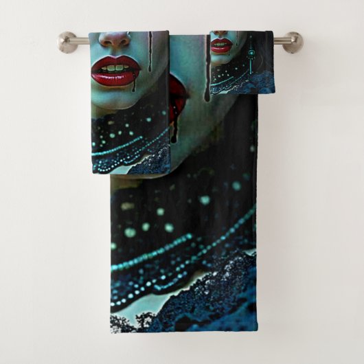 Vampire Queen: Dark Allure Art バスタオルセット (インサイチュ)