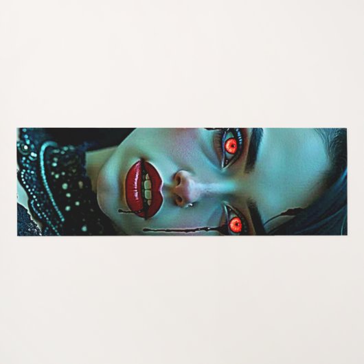 Vampire Queen: Dark Allure Art ヨガマット (裏面(横))