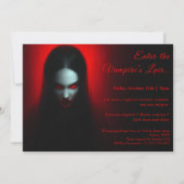 Vampire Queen – Halloween Costume Party Invitation 招待状 (正面)