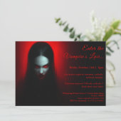 Vampire Queen – Halloween Costume Party Invitation 招待状 (スタンド正面)
