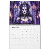 Vampire Realms – Gothic Fantasy Art Calendar 2026 カレンダー (3月 2026)