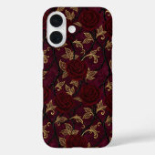 Vampire Rose Garden Pattern Phone Case Case-Mate iPhoneケース (裏面)