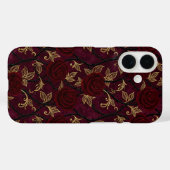 Vampire Rose Garden Pattern Phone Case Case-Mate iPhoneケース (裏面 (横))
