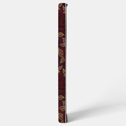 Vampire Rose Garden Pattern Phone Case Samsung Galaxyケース (左側面)
