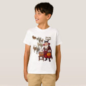 Vampire Santa Trick or Treat | ハロウィン Tシャツ (正面フル)