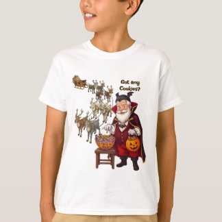 Vampire Santa Trick or Treat | ハロウィン Tシャツ