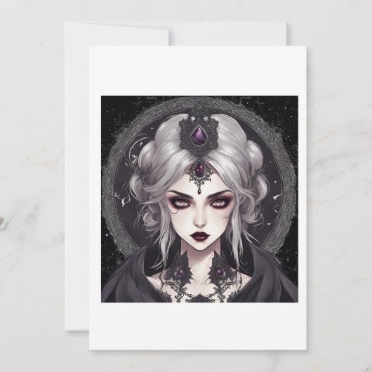 vampire women 招待状 (正面)