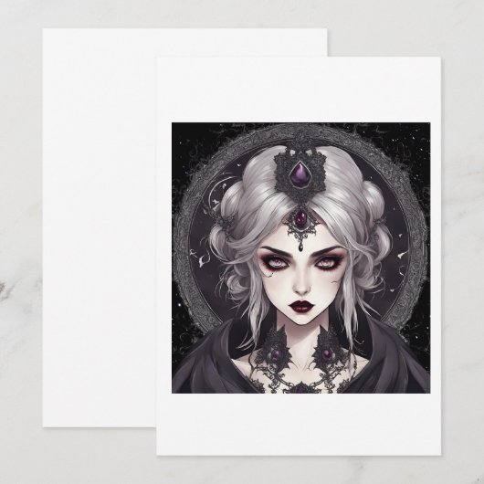 vampire women 招待状 (正面/裏面)