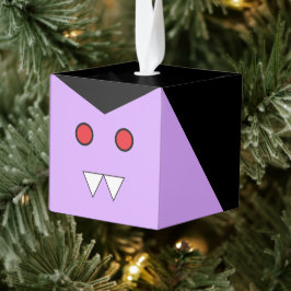 Vampire Wooden Cube Halloween Ornament キューブオーナメント