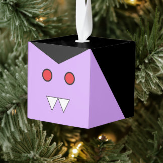 Vampire Wooden Cube Halloween Ornament キューブオーナメント