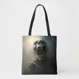 Vampire's Scream - Gothic Horror Art トートバッグ