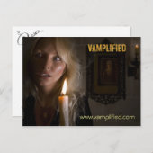 Vamplipted、www.vamplified.com ポストカード (正面/裏面)