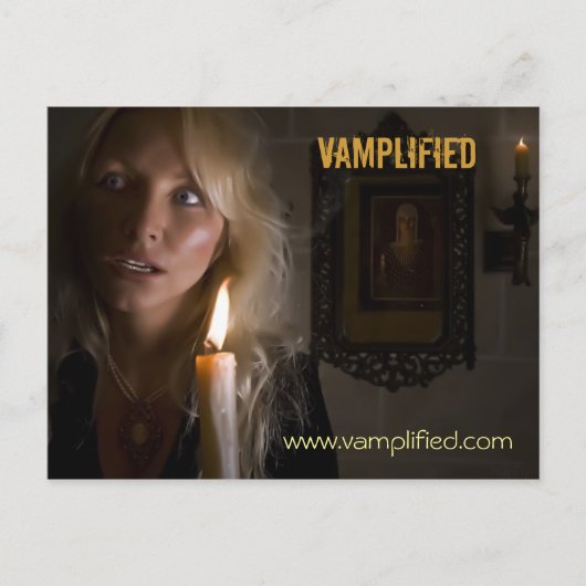Vamplipted、www.vamplified.com ポストカード (正面)