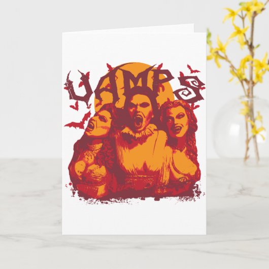 Vamps カード (黄色い花)