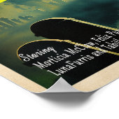 Vampurr Bites再び – レトロなホラーポスター ポスター (角)