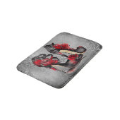 VampyストラッピーStilettos |レッドローズヒールグランジオン バスマット (アングル)