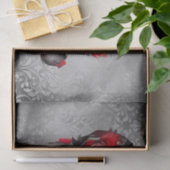 VampyストラッピーStilettos |レッドローズヒールグランジオン 薄葉紙 (ギフト)