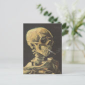 VANゴッホ – タバコ付きスカル1885 ポストカード (スタンド正面)