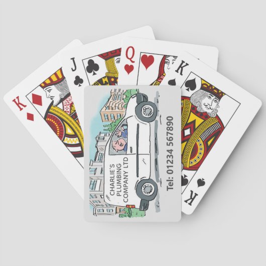 Van社の名前を持つ中小規模企業 トランプ (裏面)