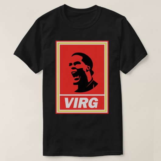 Van Dijk  Liverpool FC  Virgil Van Dijk Classic T- Tシャツ (デザイン正面)