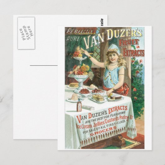 Van Duzers抽出 ポストカード (正面/裏面)