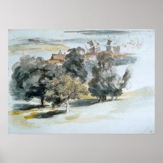 Van Dyck – イギリスの風景 ポスター (正面)