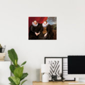 Van Dyck – カップル結婚したー ポスター (ホームオフィス)