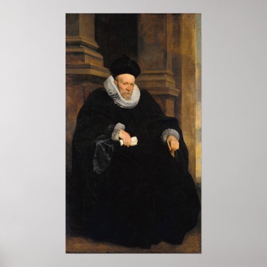 Van Dyck – ジェノヴァ人のポートレート ポスター (正面)