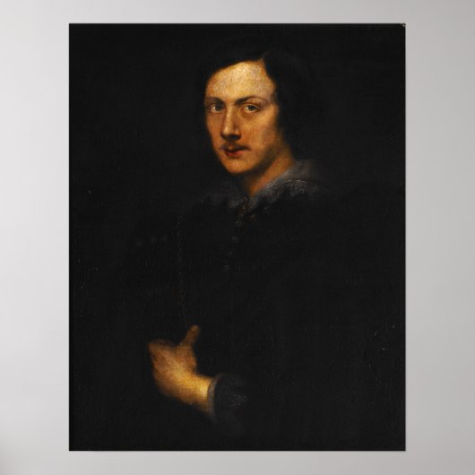 Van Dyck – ジェノヴァ貴族のポートレート ポスター (正面)