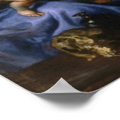 Van Dyck -ヴァージン,罪人を悔い改めた子 ポスター (角)