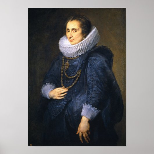 Van Dyck – 不明な女性 ポスター (正面)