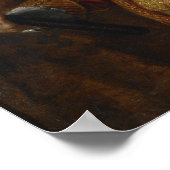 Van Dyck -(鳥)ショウジョウコウカンチョウInfante Fernando De Aust ポスター (角)