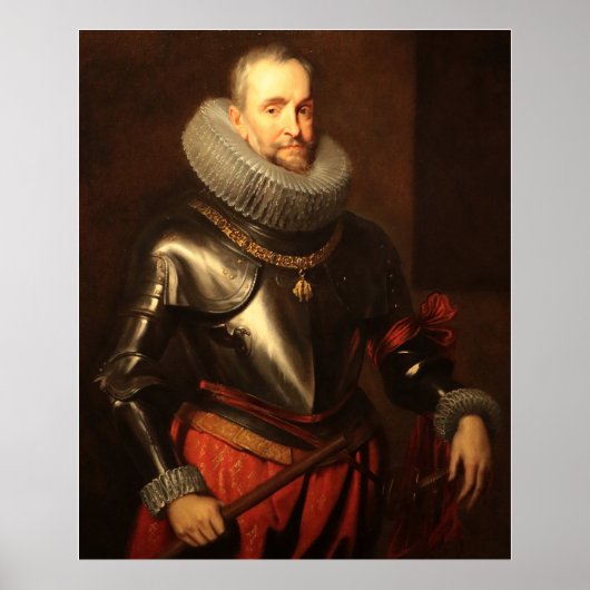 Van Dyck - Ambrogio Spinola Show Court Painter ポスター (正面)