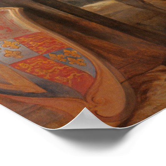 Van Dyck - Charles I With M. De St Antoine ポスター (角)