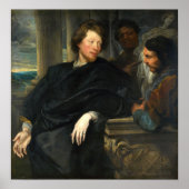 Van Dyck - George Gage With Two Men ポスター (正面)