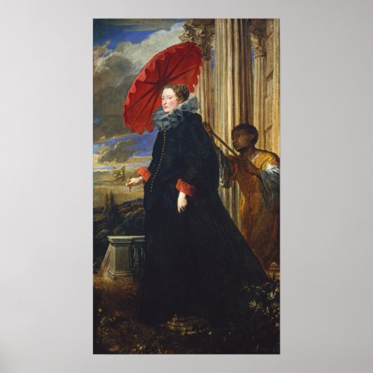 Van Dyck - Marchesa Elena Grimaldi Cattaneoと… ポスター (正面)