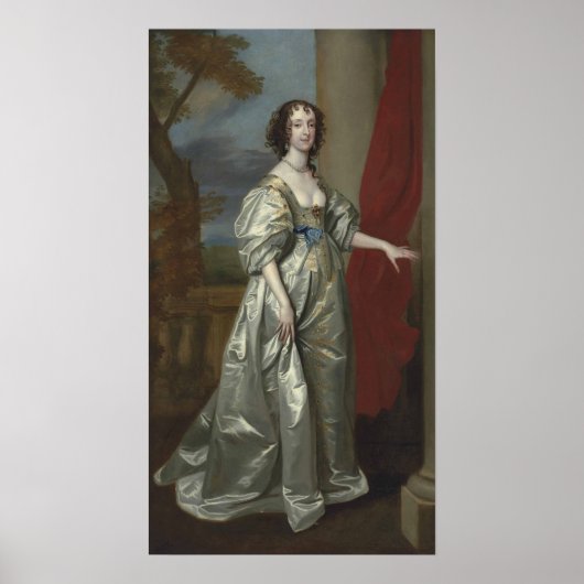 Van Dyck - Margaret Smith Later Lady Herbert ポスター (正面)