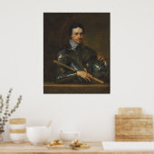 Van Dyck - Thomas Wentworth 1st Earlポートレート... ポスター (キッチン)